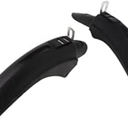 2xChildren Bicycle Mudguards Kids Bike Front and Rear Fender Set Tire Cleaner-Sporting Goods-Cycling-Bicycle Accessories-Fenders-1 Piece Front Mudguard1 Piece Rear Mudguard(2 Pack)-picture-11