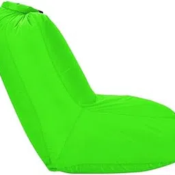 Inflating Beach Camping Lounger Back Pillow Chair Air Bed Lazy Sofa Green-picture-12