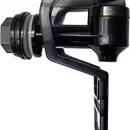 Constructed From Food-Grade ABS Plastic & Silicon, RO Black Tap For Aquaguard Megna Model-picture-11