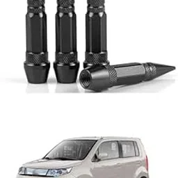 LOVMOTO Spiked Style Tire Valve Stem Caps, Universal Aluminium Alloy Dustproof Tire Valve Stem Covers for Cars, SUV, Trucks, Bikes, Motorcycles, Bicycles Comfortable with Wa-gonR-image-56