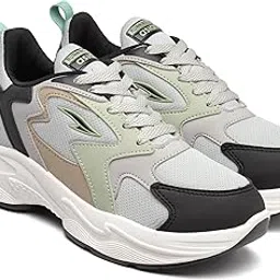 asian Women AROMA-02 Running and Casual wear Running Shoes with Laces, Lightweight and Comfortable Shoes Gym and Sports Shoes for Women & Girls with Stylish Design-picture-17