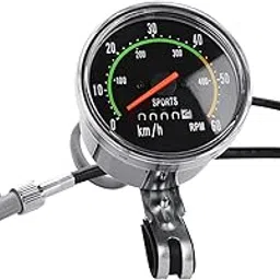 EVTSCAN Old School Style Bike Speedometer Mechanical Bicycle Computer Odometer Cycling Stopwatch Cyclocomputer-picture-26