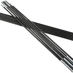 Bnf® 2xOutdoor Tent Pole Fiberglass Tent Tarp Pole Kit for Hiking Camping 2 Poles 6 Section Each A|Sporting Goods | Outdoor Sports | Camping & Hiking | Tents & Canopies-image-2