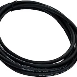 HXLRLU03 Economy Series XLR Male to XLR Female Balanced Microphone Cable for Recording Studios, PA Systems, Speakers, 5 meters length, Black Colour.-picture-28