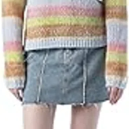only Women's Polyester Blend Classic Pullover Sweater-picture-18