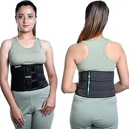 Wonder Care Abdominal Belt after delivery Medium| Kamar belt for women | Belt for back pain relief Women & Men | waist belt for men & women-picture-12