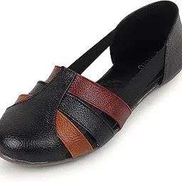 selbro round toe Flat fashionable womens & girls sandals for casual and formal wear SND-12-picture-34