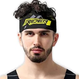 isee 360 Riders Theme Headband Men Riders Theme Wicking Sweatbands, Workout Yoga Running, Gym, Cricket Tennis Other Sports-picture-35