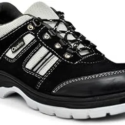 ozarro Suede Leather Steel Toe Safety Shoe (NW4404)-picture-43