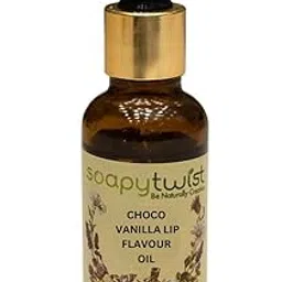 Soapy Twist Choco Vanilla Lip Flavour Oil - 25g | For Use in DIY Lip Balm, Lip Scrub, Lip Gloss and other Lip Product-picture-27