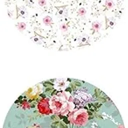 bnf® 2X Flower Patterned Non-Slip Elastic Edge Round Table Cover Tablecloth 48''|Home & Garden | Kitchen, Dining & Bar | Linens & Textiles-picture-17