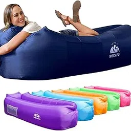 WEKAPO Inflatable Lounger Air Sofa Hammock-Portable,Water Proof& Anti-Air Leaking Design-Ideal Couch for Backyard Lakeside Beach Traveling Camping Picnics & Music Festivals-picture-30