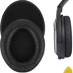 Geekria Earpad for Sennheiser Hd418, Hd419, Hd428, Hd429, Hd439, Hd438, Hd448, Hd449 Headphone Ear Pad/Ear Cushion/Ear Cups/Ear Cover/Earpads Repair Parts(Pu Leather)-picture-51