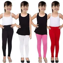 Tik Tok Wears Girls Leggings Pack of 4 pcs-picture-38