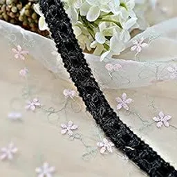 1/2 inch Black Brown Italian Trim Braided Cord Sewing Notion Sold By Yard (Black)-image-50