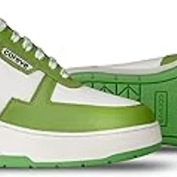 coreve Elara Tendril Ladies Leather Sneaker | Lightweight Walking Shoes for Women | Breathable Mesh Upper | Slip-Resistant Sole | Comfort Footwear-picture-15