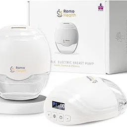 THE TRUST BOX Wearable Electric Breast Pump for Feeding Mothers, Automatic Hands-Free Pumping Machine with 3 Modes & 8 Suction Levels, Portable & Cordless with USB Charging, FDA Approved, Patented Diaphragm Case Technology, Best-In Class Suction-450MmHg/60KPA, Smart LED Display, 160ml BPA-Free Milk Cup, Quiet & Compact (1 Year Warranty) - Pack of 1-image-80