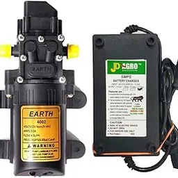 U GROW Heavy Duty 12V Dc Electric Battery Operated Sprayer Pump Motor With Charger 12 Volt For Farmers&Also Used In Agriculture Mist Spray-Car Wash-Bike Washing-Sanitizing&Gardening(Combo Pack)-picture-16