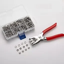 Zusaca Snap Button Tool Kit - Comprehensive Button Press Machine for Clothes - Snap Fasteners Kit with Plier - Ideal Tich Button Machine - Versatile Button Cutting Machine & Installation Tools-picture-23