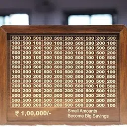 C4 Crafts Money Bank Wooden Piggy Bank for Kids & Adults, Coin Box with Carved Design, Savings Box, Mini Bank, Wooden Coin Box,Style_M69-picture-10