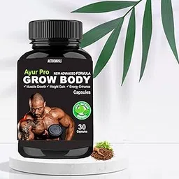 Ayurvedic Supplement for Healthy Weight Gain & Muscle Mass High Absorption Formula 100% Natural for Men & Women-picture-15