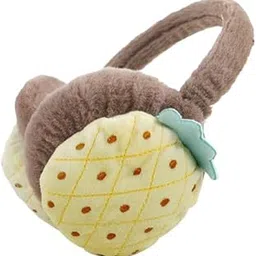 jurni Fruit Pineapple Earmuff Soft And Comfortable | Winter Outdoor Adjustable Ear Muffs Warmer for Men and Women Pack of 1-picture-16