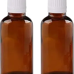 SORELLAZ Empty Amber Glass Refillable Bottle 100ml l With Leak Proof EuroDropper & Cap l Ideal to Store Essential Oils, Diy SkinCare, Perfumes & Liquids l Comes with 1"x2" stickers to mark labels (2)-image-58