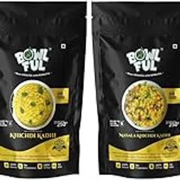 Bowlful Pack of 2 Jain Khichadi Combo, 100% Natural, Ready to Eat, Freeze Dried Food-picture-47