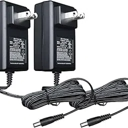 UL Listed 2 Pack 12V 2A 6ft Long Cord Power Supply Adapter, 2000mA 24W AC/DC Switching Adapter for LED Strip Light, CCTV Camera, Router, Monitor, DVR, Webcam, GPS, DC12V Transformer-picture-28