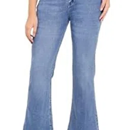 mercey collection Women's Slim Fit Bell Bottom Bootcut Jeans-picture-44