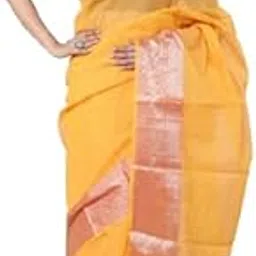 rajglobal Kota Doria Broad Zari Cotton Blend Saree with Unstitched Blouse-picture-21