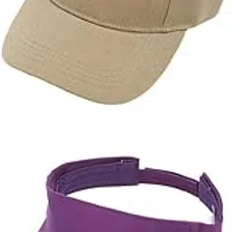 enakshi (label) Tennis Caps Khaki+Purple|Clothing, Shoes & Accessories | Womens Accessories | Hats-picture-32
