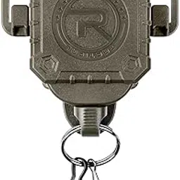 ROCOTACTICAL Military Tactical Gear Retractor, Molle Tactical Gear Tether, Retractable Key/Multi-Tools Holder Belt Loop and Molle Clip Included, 1Piece (Army Green)-picture-16