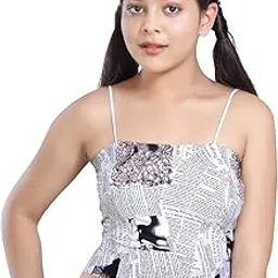 erotngo Women Longline Padded Sports Bra, Strappy Crop Tank Tops Wireless Cami Shirt Fitness Yoga Workout Running - with in Built Bra fits Upto (28 to 34) Bust Size White-picture-41