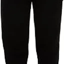 Women's Regular Fit Trackpants (GCWFBLACKFL_XXXL_Black_XXX-Large)-image-0