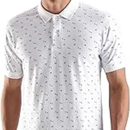adro Polo T-Shirt for Men – 100% Cotton Soft Fabric | Regular Fit Polo Tshirt | All Over Printed Cotton Polo T Shirt for Men-picture-49