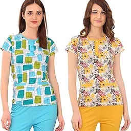 zebu Women's Printed top (Pack of 2)-picture-23