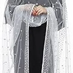 a r silk Women's Solid Net Dupatta (ARS0575_Silver_Free Size)-picture-26