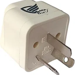 vadda bai 3 Pin Travel Adapter Plug for India to Australia, China, New Zealand & More (Type I) Conversion Plug Small and Light Weight Design (Pack of 1) White-picture-32