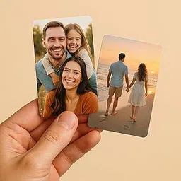 Loyalove Customized Photo Wallet Card, Personalised Double Sided Print, Customised Wallet Card Gift for Birthday, Anniversary, Couples, Friends, Personalized Keepsake (Pack of 2)-picture-30