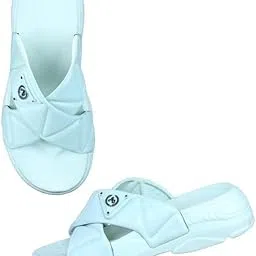 impakto Women's Allterra Open-Toe Sandals | Ultra-Light, Soft & Comfortable Floaters | light and Bounce Back floater sandal for women | Stylish & Durable Everyday Wear image 1