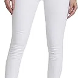spykar High Rise Skinny Fit White Jeans for Women-picture-42