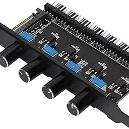 Cuifati PC 8 Channel Fan Hub Cooling Fan Speed Controller for PC Water Cooling System-picture-25