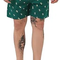 bewakoof Men's Cotton Modern All Over Printed Boxer Shorts-picture-14