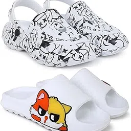 pampy angel Combo Pack of 2 Slipper/Flip Flops/Slides/Clogs/Sandals with Adjustable Back Strap for Men (Cl-A-Smarti,YN-11)-picture-24