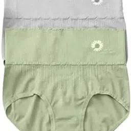 bsat store Women's Panties Multicolor Cotton High Waist Tummy Control Panty-Pack of 2 (Free Size 32 to 34 Waist)-picture-34