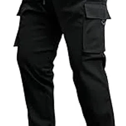 anni designer Men's Regular Fit Low Rise Cargo || Cargo Pants || Cargo Pants 100% Pure Cotton || Cargos-picture-23