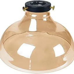 FABLOFT Glass Lamp Shade Diameter 9.57inch Lighting Accessory Home Decor for E27/E26 Brown-image-12