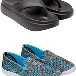 zenwear Extra Soft Classic Casual wear with Flexibility Technology Wedges Combo for Women's/Girl's(6109-3217)()-picture-37