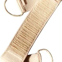 Darzata Exfoliating Natural Sisal & Hemp Body Back Scrubber For Shower | Skin Deep Cleaning Massage, Dead Skin Removal | Pack of 1-picture-48